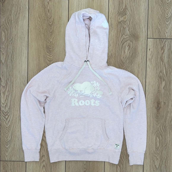 Roots Sweaters - Roots Light Pink Pullover Hoodie